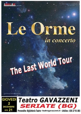 Le Orme - Teatro Gavazzeni